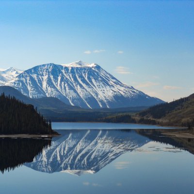 Along the Yukon Trail in Canada